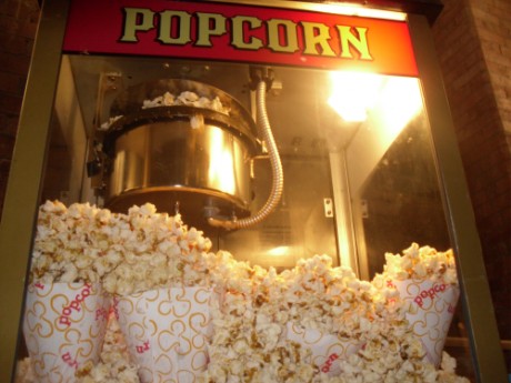 popcorn machine hire
